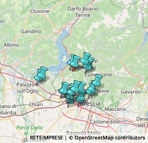 Mappa 25060 Polaveno BS, Italia (10.808)