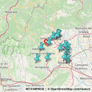 Mappa Via Castello, 36030 Monte di malo VI, Italia (12.06267)