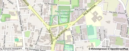 Mappa Seregno