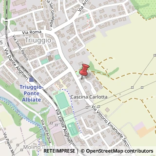 Mappa Via Don Meroni, 1, 20844 Triuggio, Monza e Brianza (Lombardia)