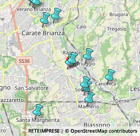 Mappa Piazza Conciliazione, 20042 Albiate MB, Italia (2.25846)