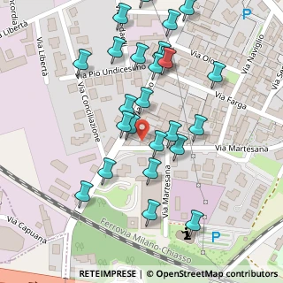 Mappa Via Milano, 20821 Meda MB, Italia (0.12)