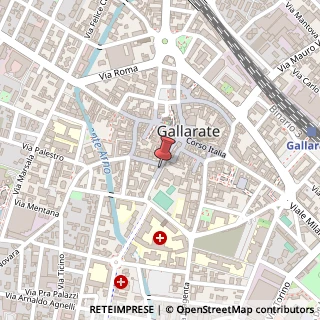 Mappa Via Don Giovanni Minzoni, 6, 21013 Gallarate, Varese (Lombardia)