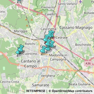 Mappa Via Minzoni Don Giovanni, 21013 Gallarate VA, Italia (1.49818)