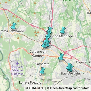 Mappa Via Minzoni Don Giovanni, 21013 Gallarate VA, Italia (3.47909)