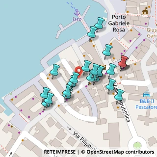 Mappa Via Porto Oldofredi, 25049 Iseo BS, Italia (0.04957)