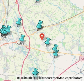 Mappa Via S Antonio n. 48 Fraz, 31056 Roncade TV, Italia (5.5485)