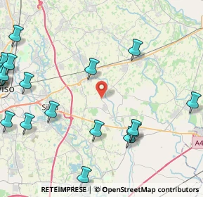 Mappa Via S Antonio n. 48 Fraz, 31056 Roncade TV, Italia (6.148)