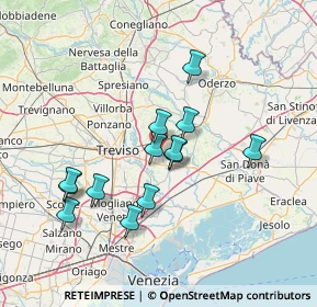 Mappa Via S Antonio n. 48 Fraz, 31056 Roncade TV, Italia (12.62692)