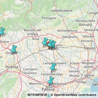 Mappa Via Casoni, 35018 San Martino di Lupari PD, Italia (38.85455)
