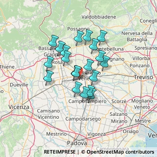 Mappa Via Casoni, 35018 San Martino di Lupari PD, Italia (10.589)