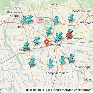 Mappa Via Casoni, 35018 San Martino di Lupari PD, Italia (8.31722)