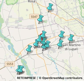 Mappa SR53, 35013 Cittadella PD, Italia (3.66)