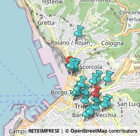 Mappa Presso CFI, 34135 Trieste TS, Italia (0.9625)