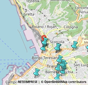 Mappa Presso CFI, 34135 Trieste TS, Italia (1.15929)