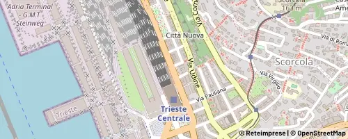 Mappa Trieste