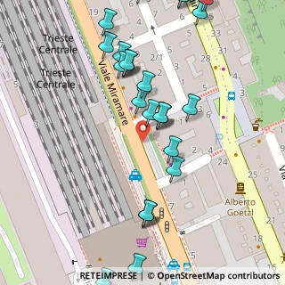 Mappa Presso CFI, 34135 Trieste TS, Italia (0.06538)