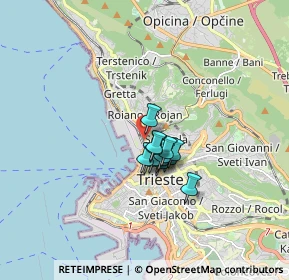 Mappa Presso CFI, 34135 Trieste TS, Italia (0.92615)