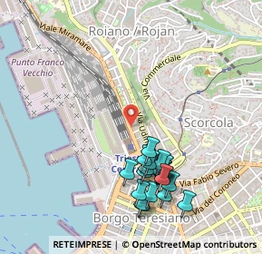 Mappa Presso CFI, 34135 Trieste TS, Italia (0.5095)