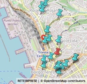 Mappa Presso CFI, 34135 Trieste TS, Italia (0.572)