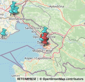 Mappa Presso CFI, 34135 Trieste TS, Italia (14.72636)