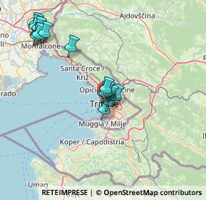 Mappa Presso CFI, 34135 Trieste TS, Italia (13.93063)