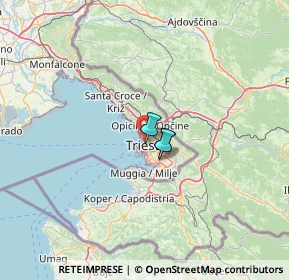 Mappa Presso CFI, 34135 Trieste TS, Italia (57.37375)