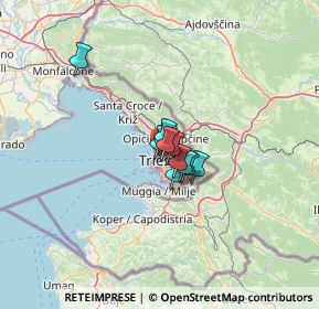 Mappa Presso CFI, 34135 Trieste TS, Italia (5.79727)