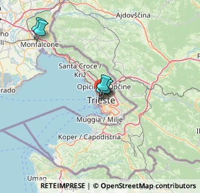 Mappa Presso CFI, 34135 Trieste TS, Italia (30.28182)