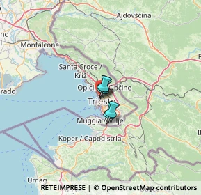 Mappa Presso CFI, 34135 Trieste TS, Italia (42.31846)