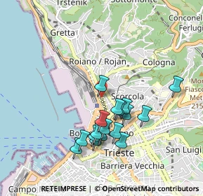 Mappa Via, 34135 Trieste TS, Italia (0.84176)
