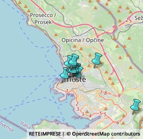 Mappa Via, 34135 Trieste TS, Italia (1.67273)