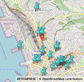 Mappa Via, 34135 Trieste TS, Italia (0.5565)
