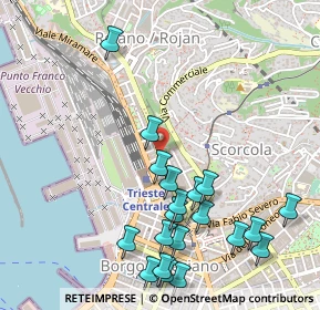 Mappa Via, 34135 Trieste TS, Italia (0.596)