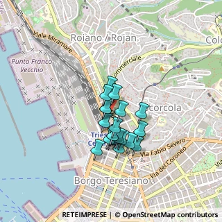 Mappa Campo del Belvedere, 34132 Trieste TS, Italia (0.2945)