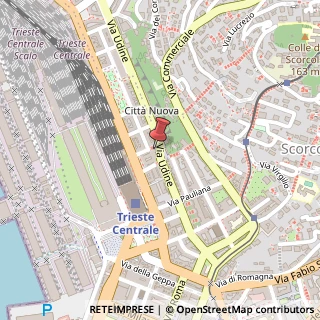 Mappa Campo del Belvedere, 6, 34135 Trieste, Trieste (Friuli-Venezia Giulia)
