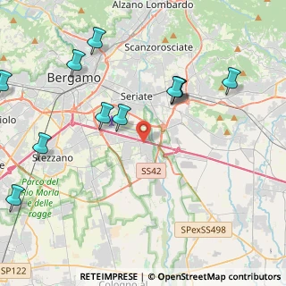 Mappa Vicolo XXIV Maggio, 24050 Grassobbio BG, Italia (4.99455)