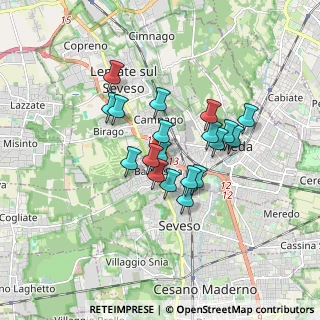 Mappa Via Cristoforo Colombo, 20825 Barlassina MB, Italia (1.26)