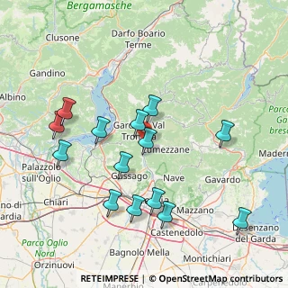Mappa 25068 Sarezzo BS, Italia (15.8)
