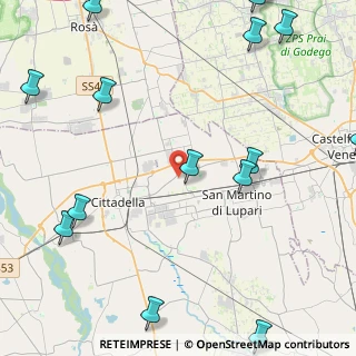 Mappa Via Madri Canossiane, 35015 Galliera Veneta PD, Italia (6.75563)