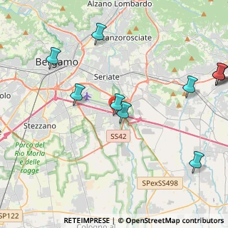 Mappa Via Guglielmo Marconi, 24050 Grassobbio BG, Italia (5.64455)