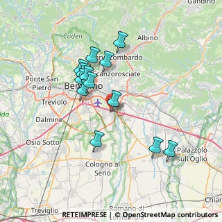Mappa Via Guglielmo Marconi, 24050 Grassobbio BG, Italia (6.56)