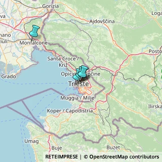 Mappa Via Quinto Baieno, 34127 Trieste TS, Italia (40.17273)