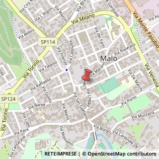 Mappa Via Loggia, 53, 36034 Malo, Vicenza (Veneto)