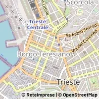 Mapa Trieste