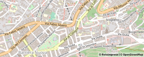 Mappa Trieste