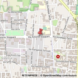 Mappa Via Stoppani, 18, 20831 Seregno, Monza e Brianza (Lombardia)
