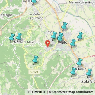 Mappa Via Primo Maggio, 36030 Monte di malo VI, Italia (2.56308)