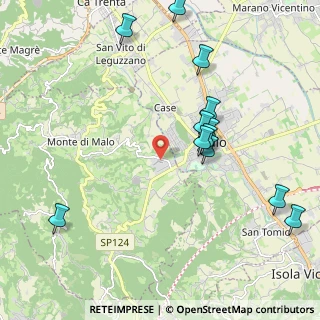 Mappa Via Primo Maggio, 36030 Monte di malo VI, Italia (2.2725)