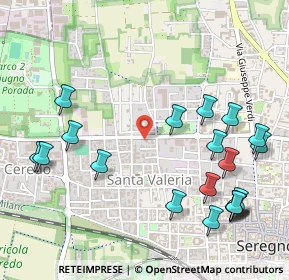 Mappa Via Livenza, 20831 Seregno MB, Italia (0.6295)